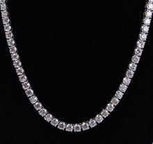 Load image into Gallery viewer, Round Brilliant Cut Diamonds 14K White Gold Necklace
